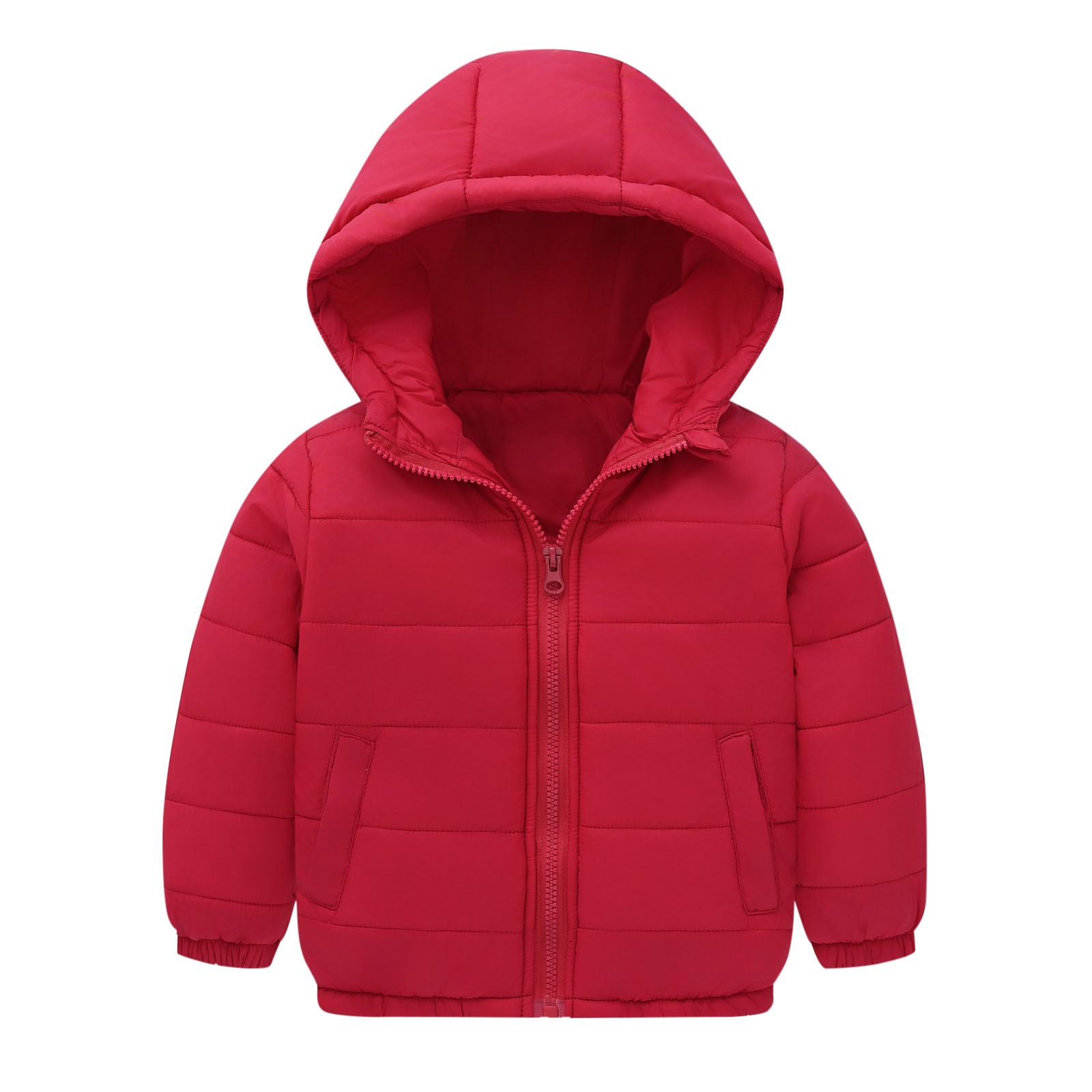 Toddler Infant Winter Coats Lightweight Warm Puffer Jacket Casual Zipper Hooded down Outwear for Baby Boys Girls 1-10 T